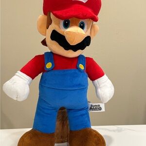Nintendo Super Mario Plush with Red and Blue